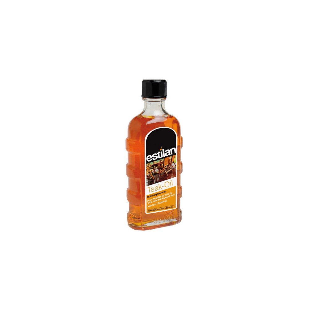 Huile bois exotiques ESTALIN Teak Oil pour la protection et l'entretien de votre mobilier