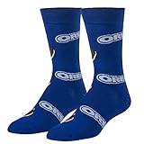 Crazy Socks - Oreo Cookie Novelty Crew Socks - Official Nabisco Snack Food Cool Sock Gift - Size Large for Men, Women & Kids - Funny Sock - Cozy Daily Wear - Great for Food Fans & Collectors