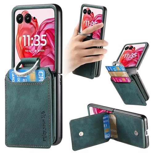 motorola Razr60s/Razr60d M-51F/razr50s/razr50d M-51E/Razr60/Razr50 ���p �P�[�X �X�G�[�h��PU���U�[+PC 2�w�\�� �n�C�u���b�h�ɂ��ϏՌ� 180�x�܂��� �����h�~ �w�����O�t�� ��