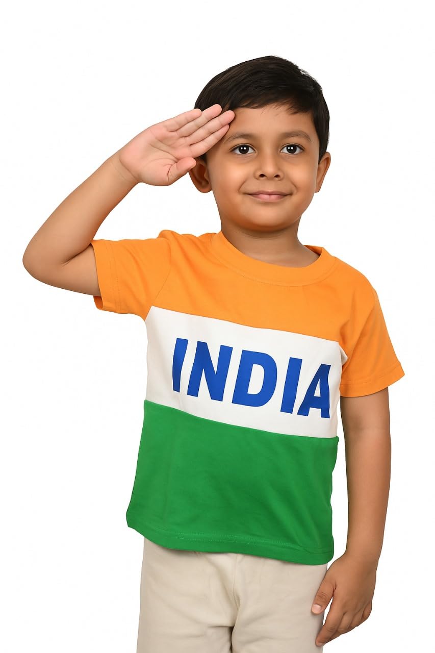 Flag Cotton T-Shirt for Men | Patriotic Casual Wear | Independence Day | Republic Day | Pack of 1-picture-33