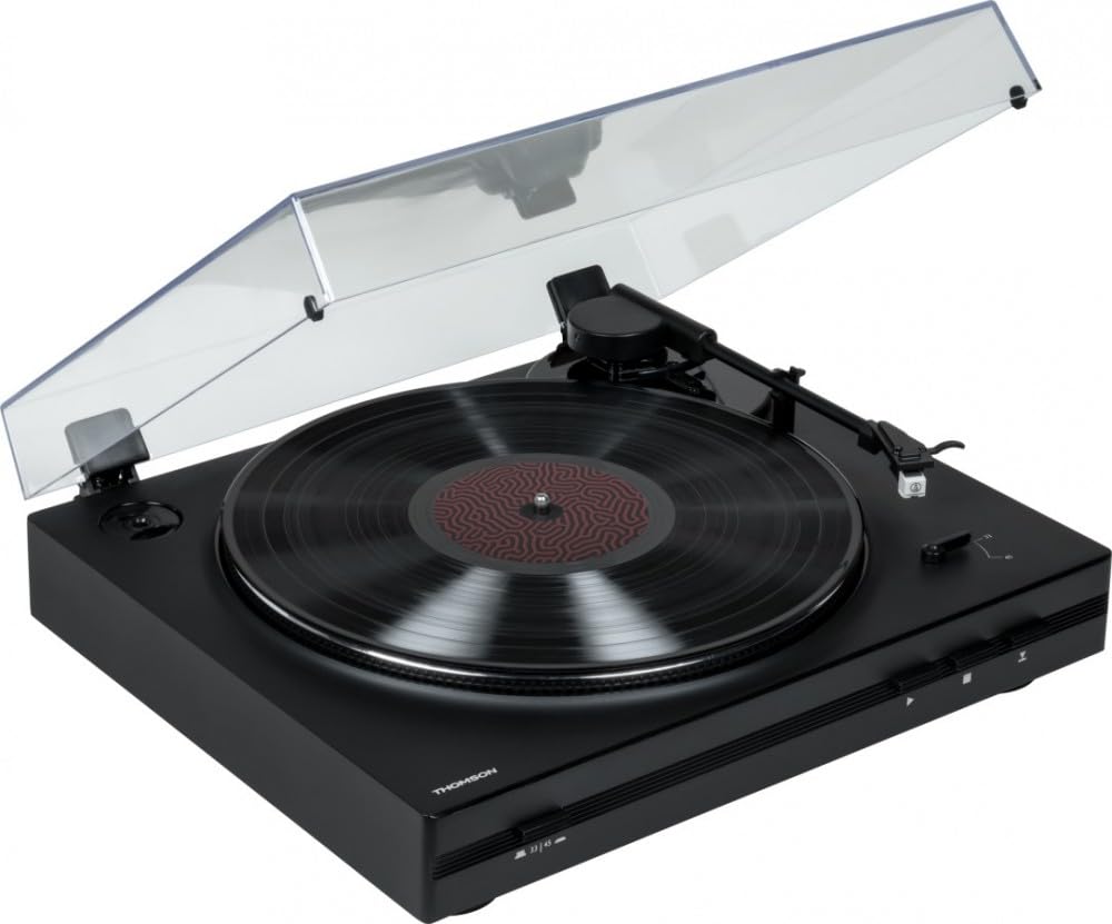 Thomson TT350 Tourne-Disque - Noir