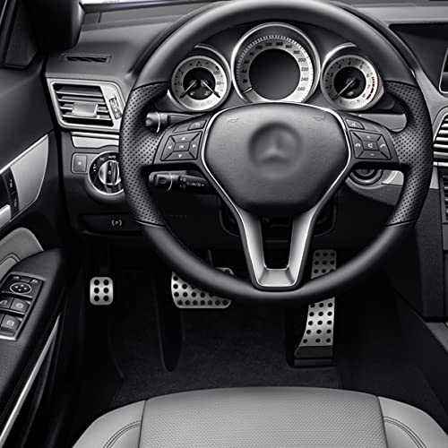 Kvr Brake Foot Pedals Pads Pedals Coves For Mercedes-Benz C E S Glk Slk Cls Sl Class W203/W204/W211/W212/W210,Car Pedals Accessories(A Set Of 3) #TOP1