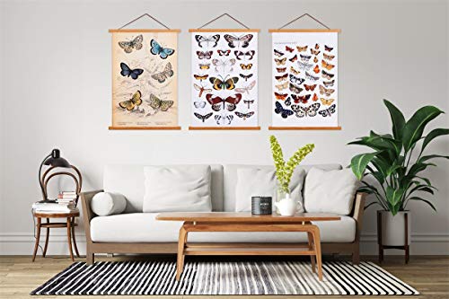 Ywlake Posterleiste Posterschiene Posterleisten, Magnet Magnetische Holz Poster Aufhänger Halter Rahmen Leisten Bild Bilder Bilderrahmen… – Ansicht 5