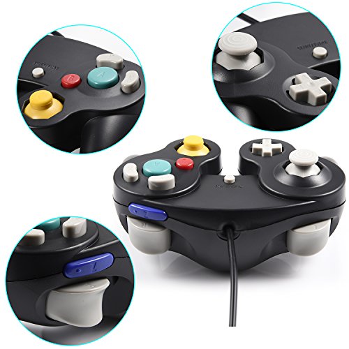 Miadore Ngc Gc Controller Classic Wired Gamepad Joystick For Gamecube Wii Game Console (2 Pack) #TOP3