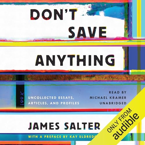 Page de couverture de Don’t Save Anything
