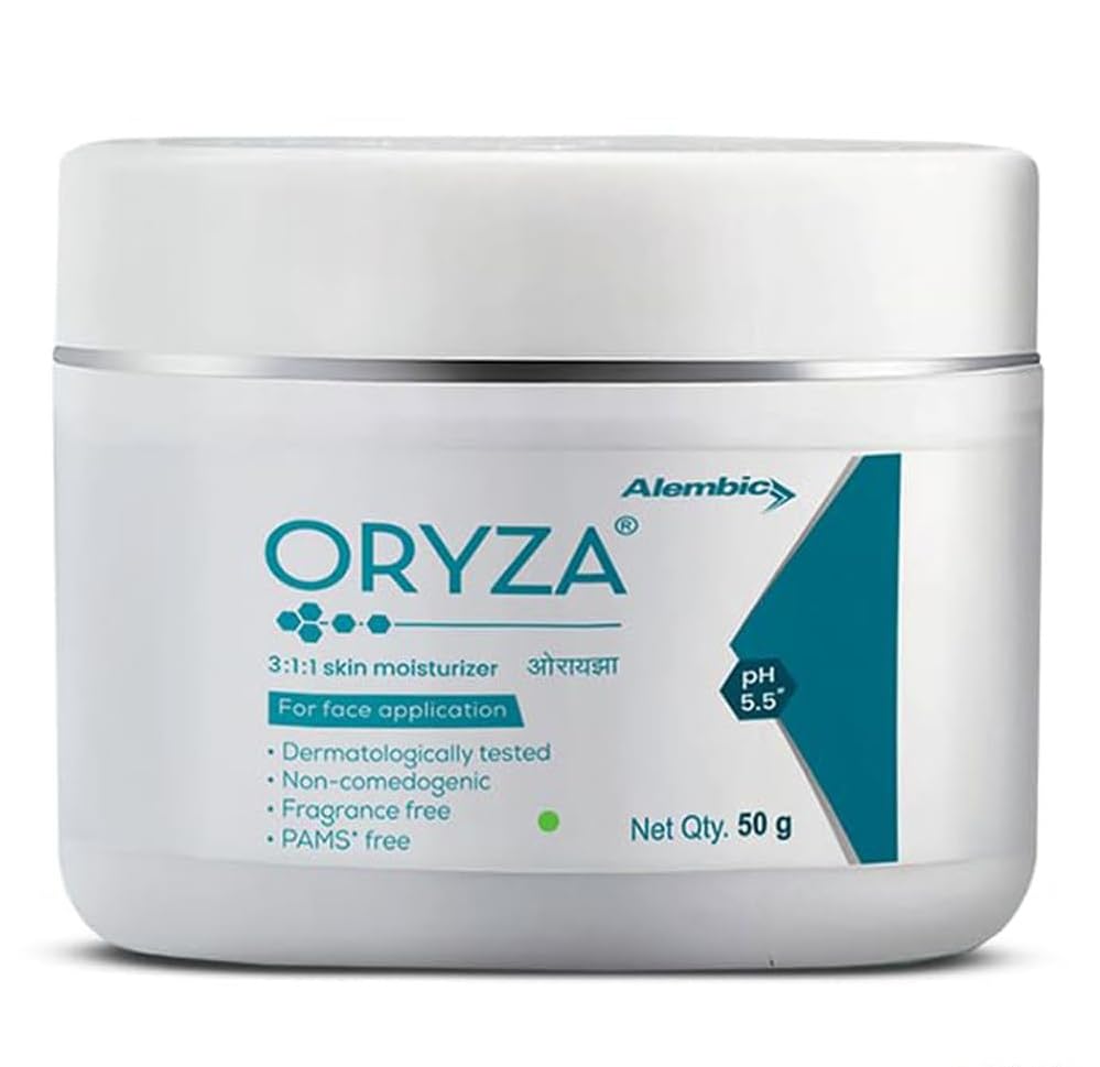 3:1:1 Ceramide Face Moisturizer I Enriched With Hyaluronic Acid & Duraquench I Light Weight I Long Lasting Hydration I For Normal To Sensitive Skin,50G Pack Of 1 - Cream