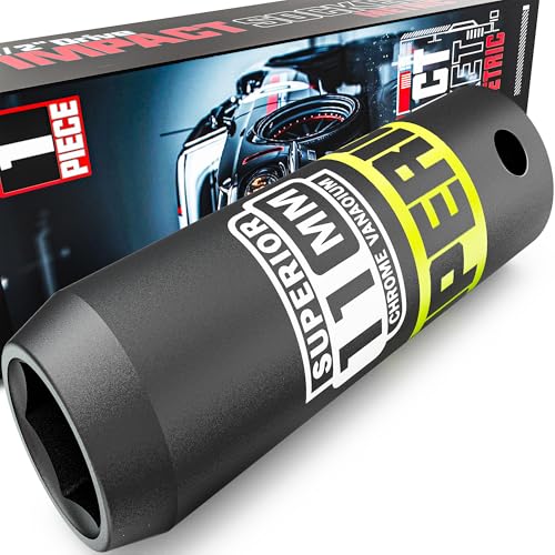 Image of 1 /2 inch Drive Impact Socket, 11 mm Deep Socket, Metric, 6 Point, CR-V, for Automotive Maintaince, Mechanical Equipment Maintaince