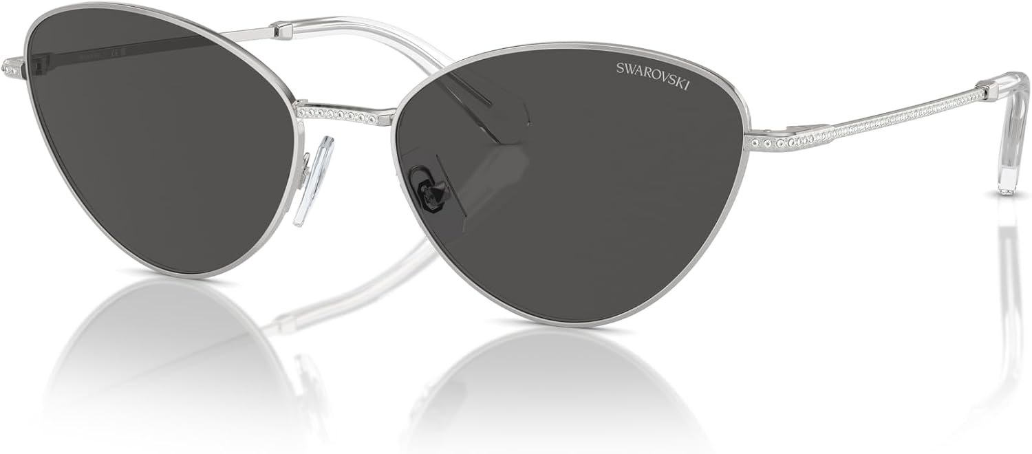 Swarovski womens Sk7014 Cat Eye Sunglasses