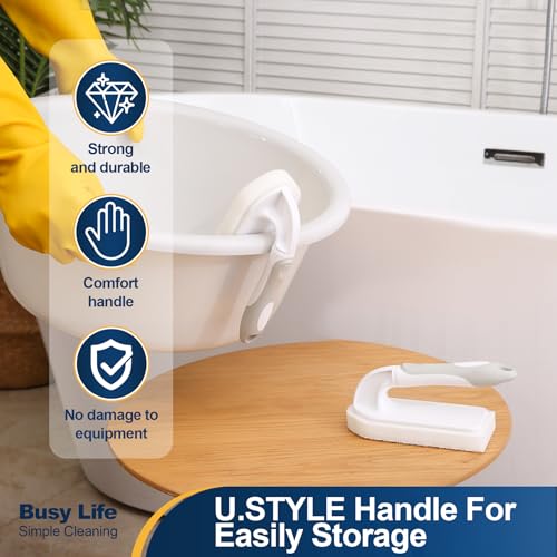 Image of Yocada Handheld Cleaning Scrub Brush Set 2 Pack