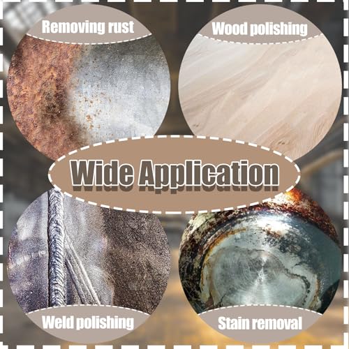 Image of 75Pcs Wire Brushes Set Steel Wire Brush Polishing Wheels Full kit 1 /8 inch Shank Accessories for Rotary Tools