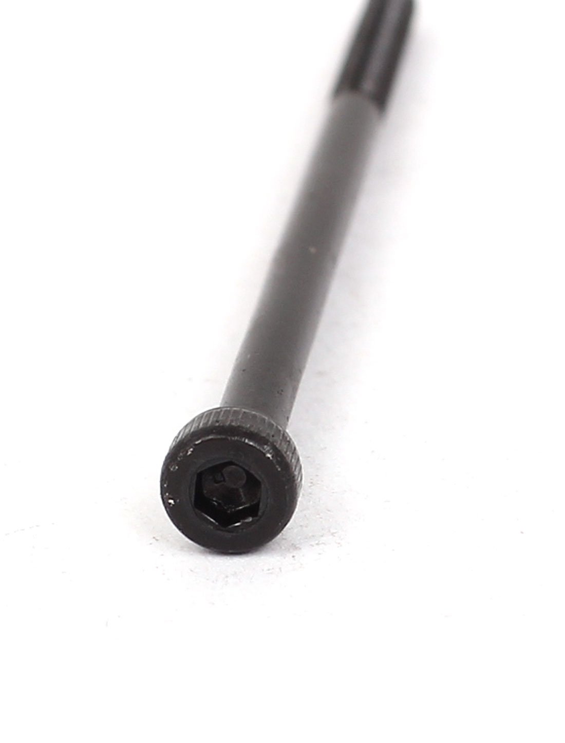 sourcing map 20 szt. śruba z wewnętrznym sześciokątem M3x60mm z łbem stożkowym, śruby do maszyn, śruby z gwintem cylindrycznym, kolor czarny