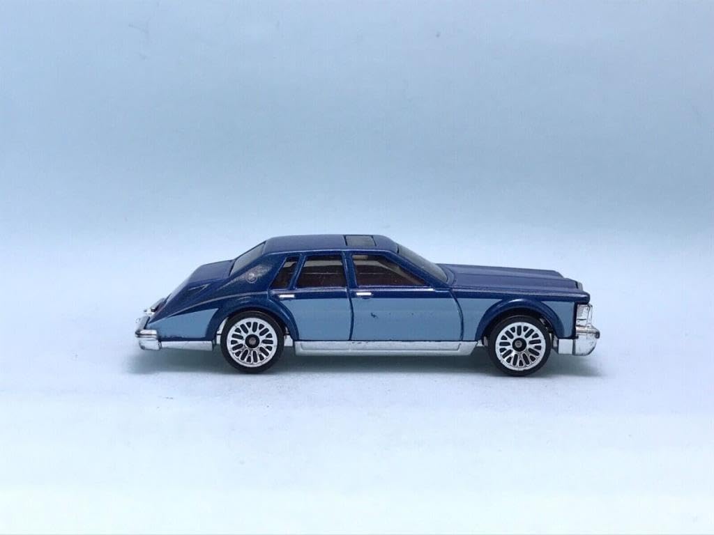 HotWheels '82 Cadillac Seville (Blue) 2023 HW: The '80s