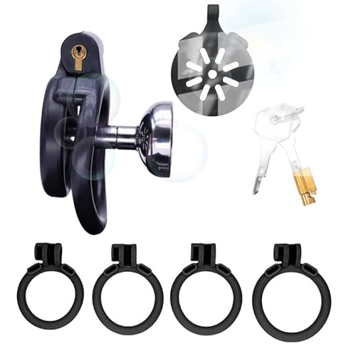 Jaula Protectora De Fitness Poroso De Silicona Negra, Jaula Protectora De Fitness, 4 Accesorios Intercambiables 1 Llave + Manguera De Silicona Negra, Accesorios De Traje De Fitness