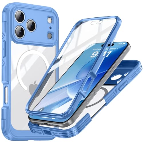 Coque iPhone 17 Air antichoc silicone bleu intégrale