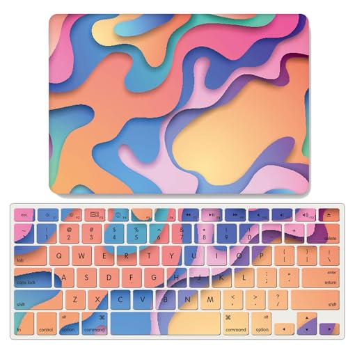 Coque MacBook Air 13 M1 JZ Graffiti Artistique Coque Rigide A2337 A2179 avec Étui Clavier