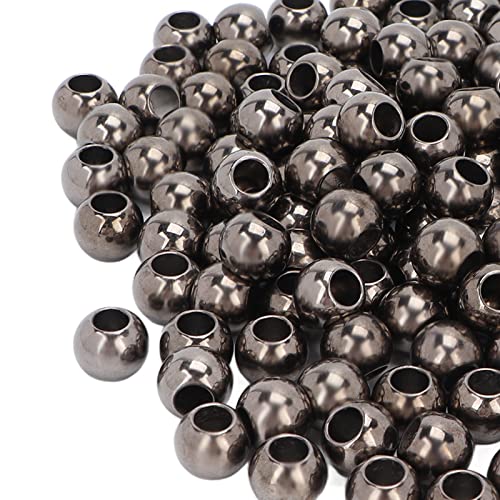 Grânulos de joias, superfície brilhante 200 peças de resina premium resistente e durável pérolas de