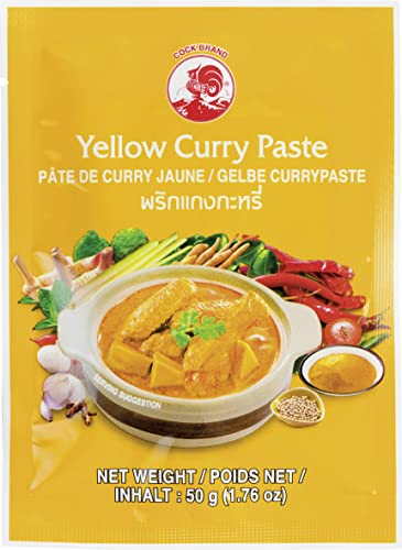COCK Pasta de curry amarilla, medianamente picante - 1 x 50 g