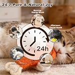 4-Pack Breakfast-Themed Loofah Cat Toys, Catnip Infused Natural Dental Chew Toys for Teeth Cleaning, Cute Teething Toys for Kittens & Indoor Cats - Image 5