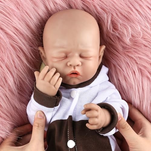 Muñeca Bebé Reborn de Silicona 12 Pulgadas Vollence miniatura 2