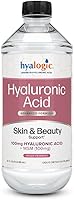 Vista 1 de Hyalogic Suplemento líquido de ácido hialurónico – Apoyo ingestible para la piel con 100 mg de HA y 100 mg de MSM – Hidratación natural