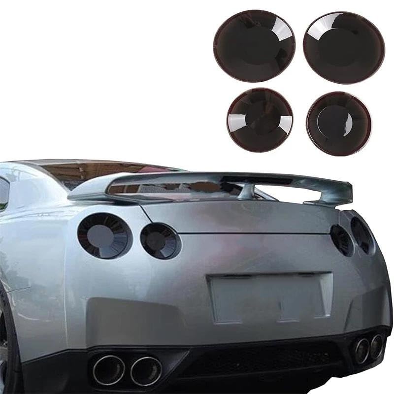 Cubiertas luz trasera coche Nissan GTR R35 2009 2012 2015 protectoras 5