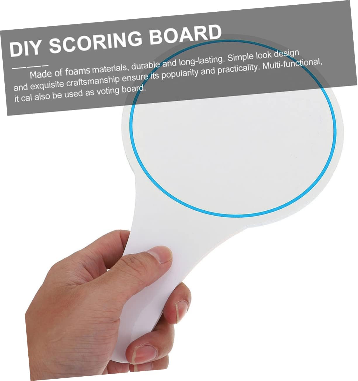 BESPORTBLE 8 Pcs Score Board White Board Dry Erase Scoring Board Dry Erase Board Small Mini White Boards Single