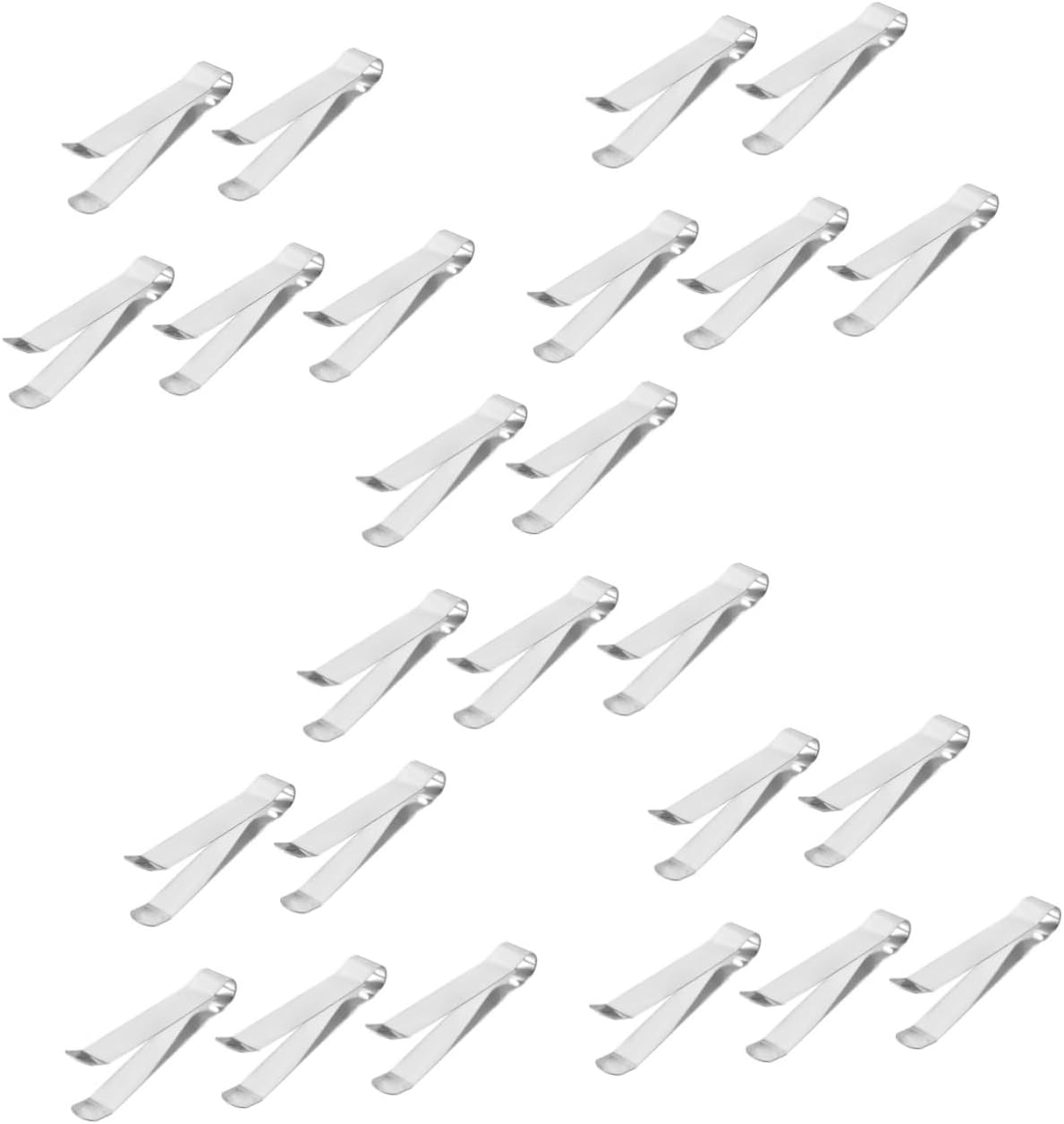 Garneck 25pcs Candle Wick Extinguishing Clip Safe Metal Snuffer Tool for Oil Lamps and Candles Easy to Use Handle Design for