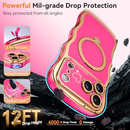 Protection iPhone 17 Pro Max rose vif pour vos sorties et selfies - 7