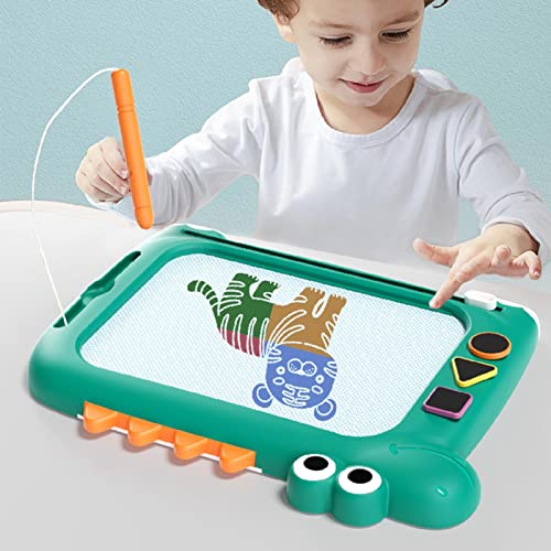 Quadro de desenho magnético apagável, quadro de rabiscos Montessori 7-em-1abs | Quadro de desenho in