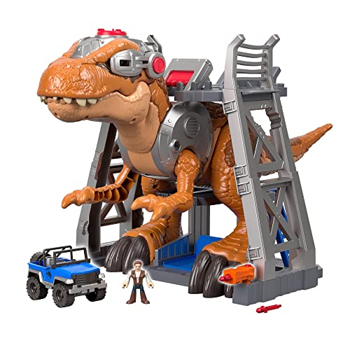 Preescolar, Toy Fisher-Price Imaginext Jurassic World, T-Rex, Set de Juego para niños de 3 a 8 años