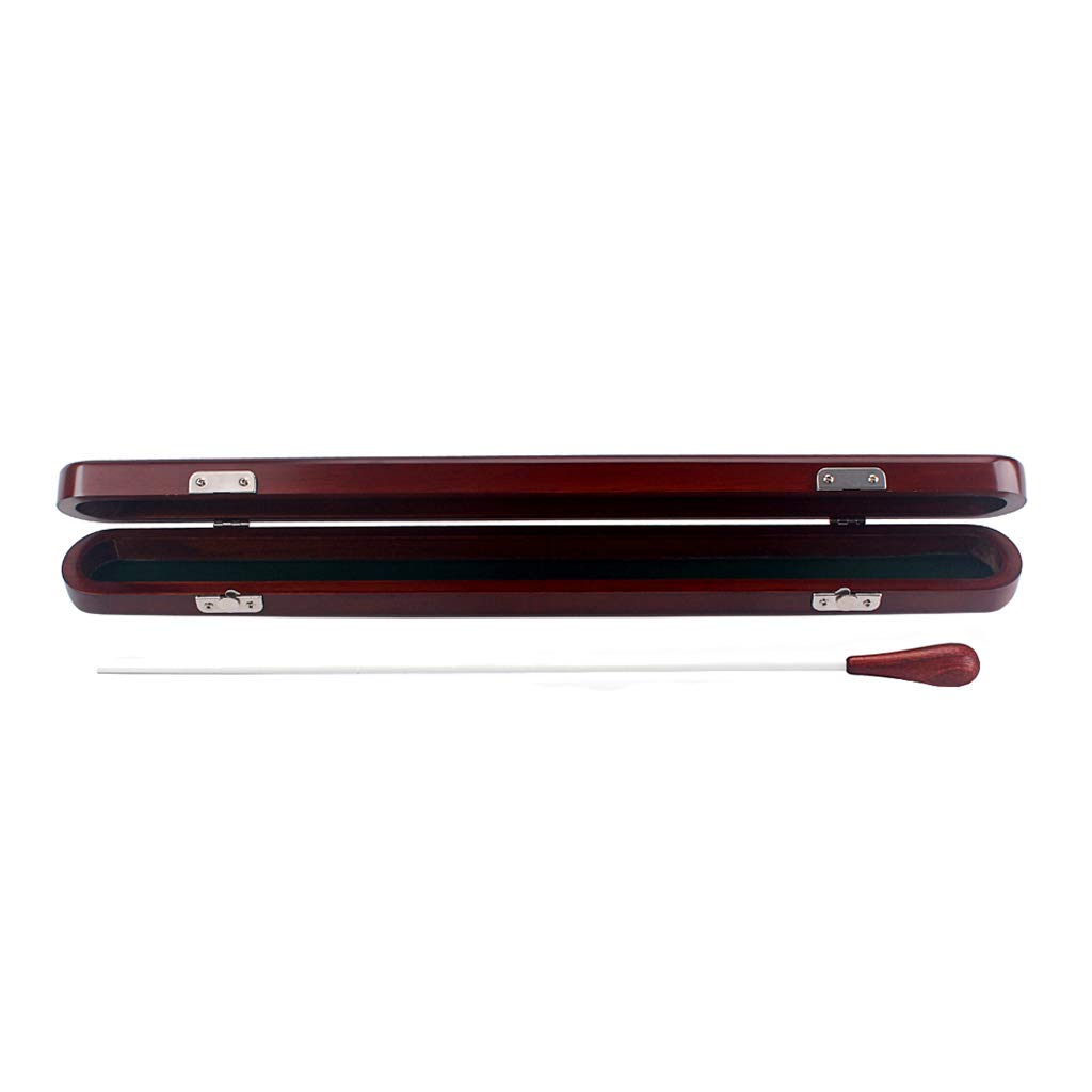 Alnicov Red Wood Dirigent Music Baton Houten Kistetui Met Baton Handgemaakte Muziekonderdelen