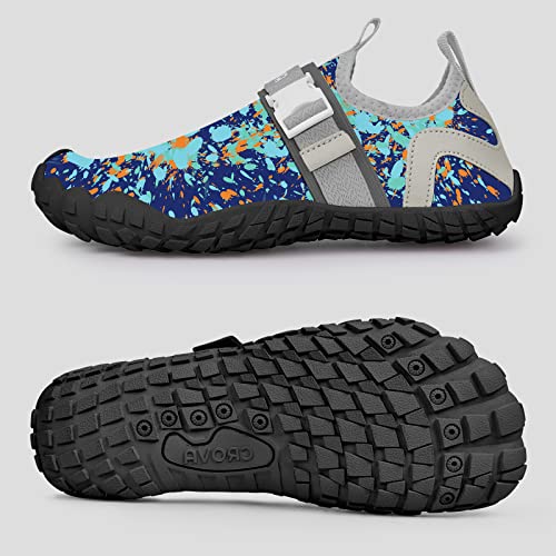CROVA Boys Water Shoes Swim Shoes for Kids Girls Toddlers Sports Ultra Light Totally Drainage Quick-Dry Aqua Socks Barefoot Slip-on2