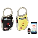 eGeeTouch Smart TSA Travel Lock-Secure & Track Your Luggage/Backpack Anywhere You go.. (Mix 2 Pack)
