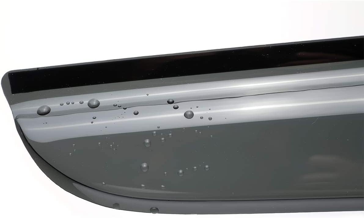 94511 Sunproof Waterproof Side Window Wind Deflector, 4pcs Replacements Rain Guards Set, Window Visor fit for 2001 - 2010 Chrysler PT Cruiser(Not For 2 Doors)