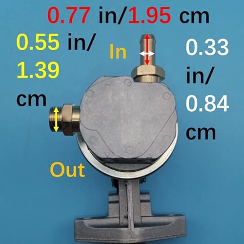Miniatura 5 de Bomba de combustible inyección de transferencia de elevación de alimentación RE68345 para John Deere RE545664 DZ110618 DZ117589 DZ120071 3029D 3029T