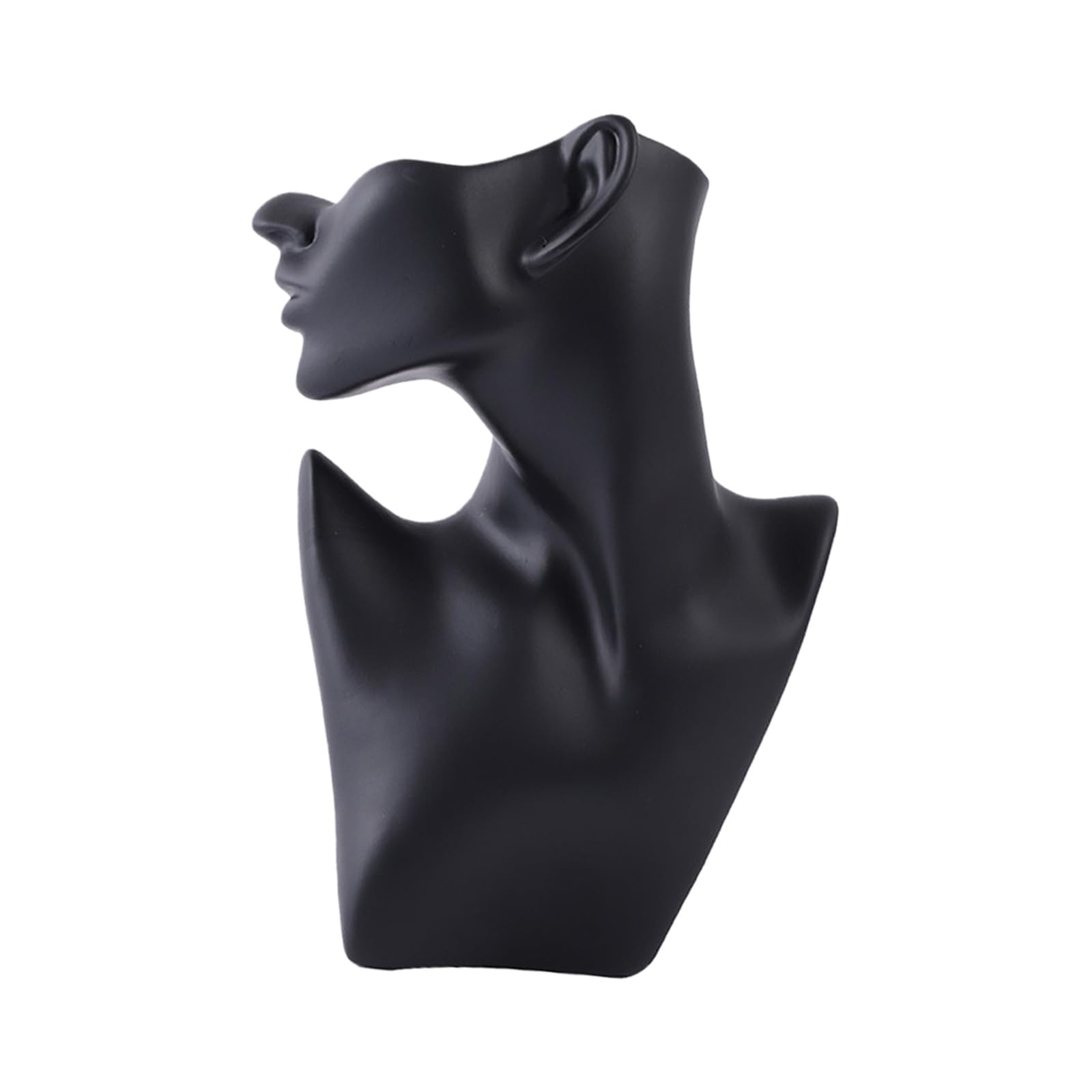 Geavonyg PVC Mannequin Jewelry Display Stand for Necklaces Earrings and Rings Storage Rack Perfect for Home Decors Lightweight Display