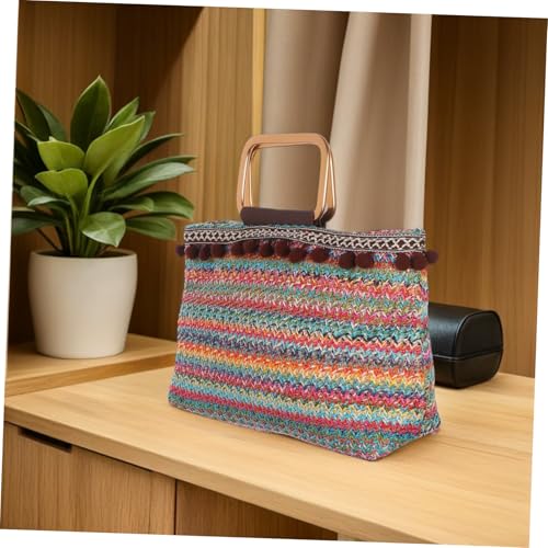 Paquet tissé coloré VANZACK au design souple en maille de polyester
