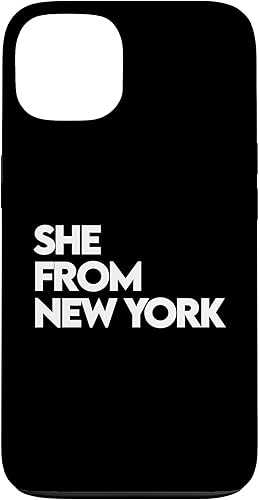 iPhone 13 Ella de Nueva York camisa, ella es de Nueva York, Bronx, 713 832 Case