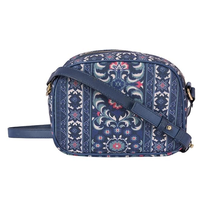 FLORENTINO Vegan Canvas Printed Sling Bag for Women | Crossbody Bags for Women | Stylish | Side Sling Purse with Adjustable Handle Strap | Travel Crossbody Sling FLORENTINO Vegan Canvas Printed Sling Bag for Women | Crossbody Bags for Women | Stylish | Side Sling Purse with Adjustable Handle Strap | Travel Crossbody Sling