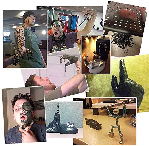 LEBEXY Super Intelligente Magnetische Knete Putty Slime Zauberknete Set mit Superknete Magnet Knetmasse