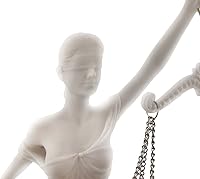 Vista 4 de Pacific Giftware Things2Die4 Escritorio Lady Justicia Estatua Acabado Mármol Escala Ley Justicia