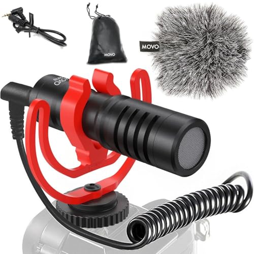 Movo VXR10 Universal Shotgun Microphone for Cameras