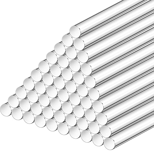 80 Pcs Acrylic Dowel Rods for DIY Crafts 12 x