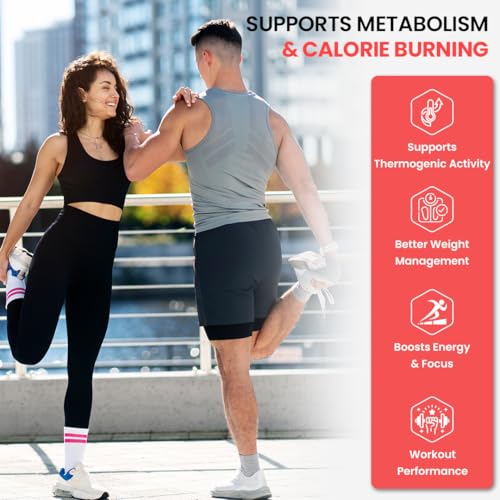 Image of NATURYZ FIREBURN XT Advanced 7X Multi-Action Thermogenic Burner for Men & Women | Clinically researched ingredients Green Tea Extract, Capsimax, Chromium, Caffeine, L-Theanine & Black Pepper | Supports Metabolism, Thermogenesis, Appetite Control & Energy | Weight Management Formula | 60 Veg Capsules