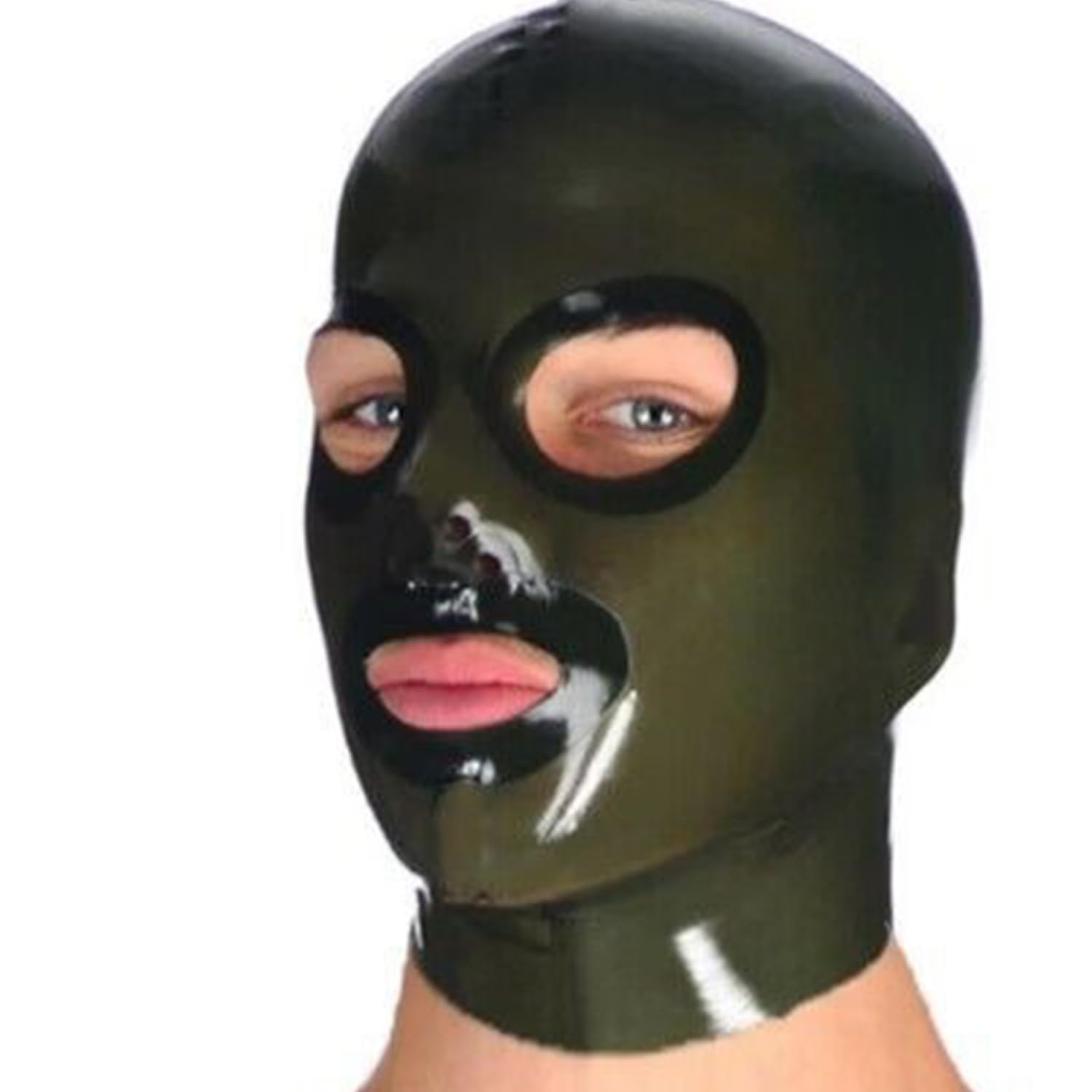 Masque en caoutchouc visage ouvert pour vos soirées de cosplay