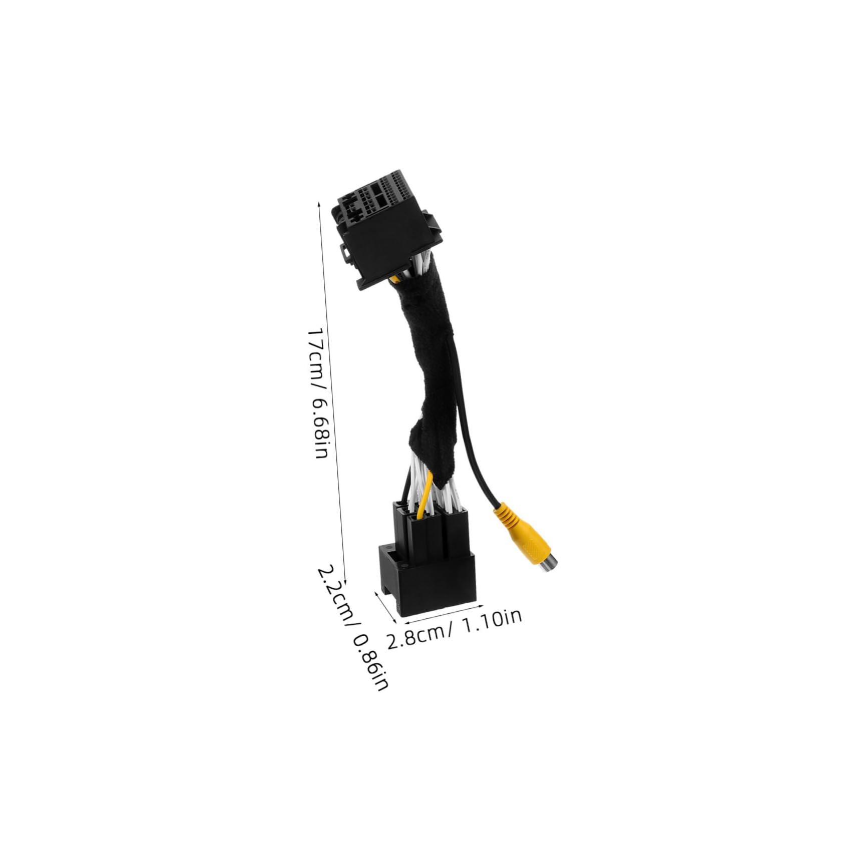 OSALADI 4stücke Backup Kamera Adapter Für Rückfahrkamera Kabel Für Klare Übertragung Und Einfache Installation Auto Zubehör Für Sicheres Rückwärtsfahren