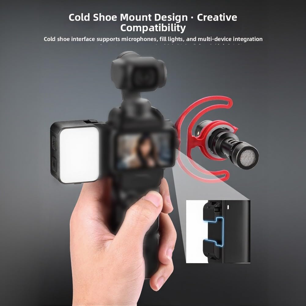 Magnetisches Fülllicht mit Halterung für DJI für osmo Pocket(2 Sets)