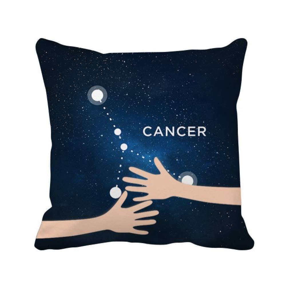 Coussin de couvrir zodiaque Cancer aux finitions soignées