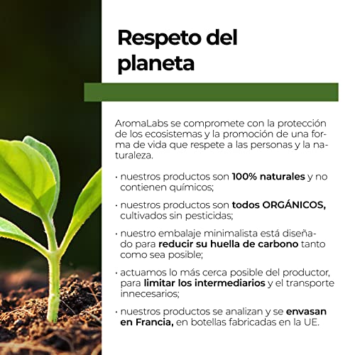 Lavanda Aspic BIO (Lavandula latifolia) - 10 mL - Aceite Esencial Quimiotipado y Certificado AB - Aroma Labs - imagen 7