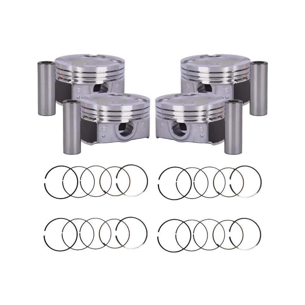 23041-2B600 23041-2B620 23041-2B610 23410-2B600 4x G4FD G4FJ Pistone e fasce elastiche motore STD for 1.6L DOHC 12-16